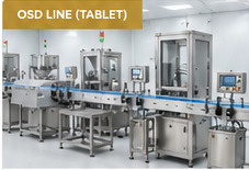OSD tablet and capsule production equipment